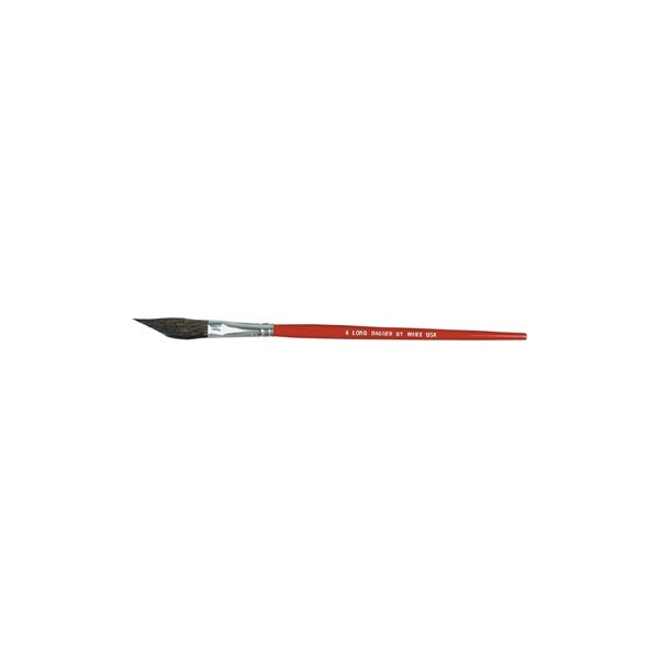Size 4 Long Dagger Artist Brush